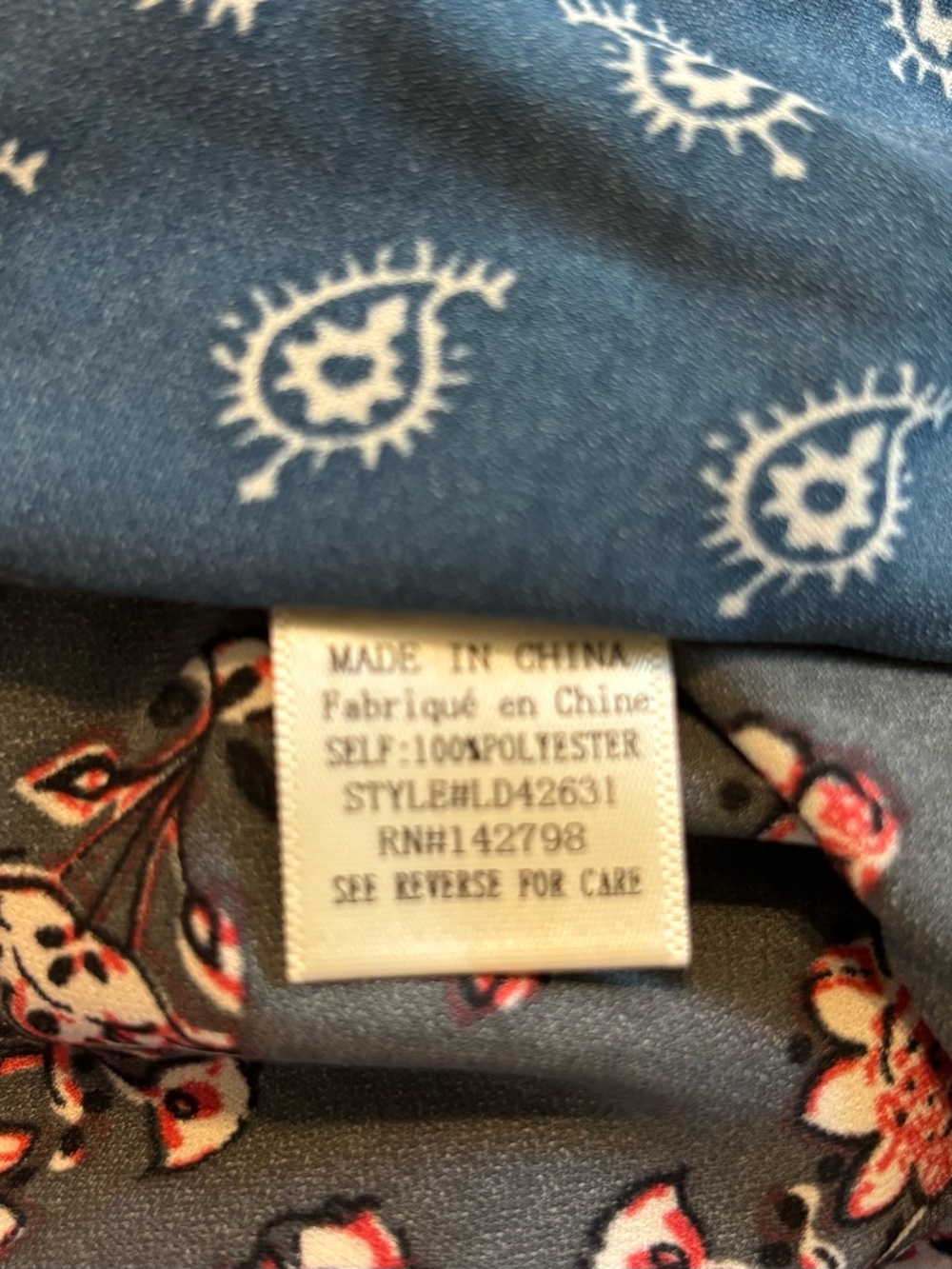 NWT Love Riche Flared Sleeve Boho Multi Print Maxi Dress - Picture 14 of 16